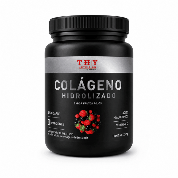 Colágeno Hidrolizado THY Nutrition sabor Frutos Rojos 345 g