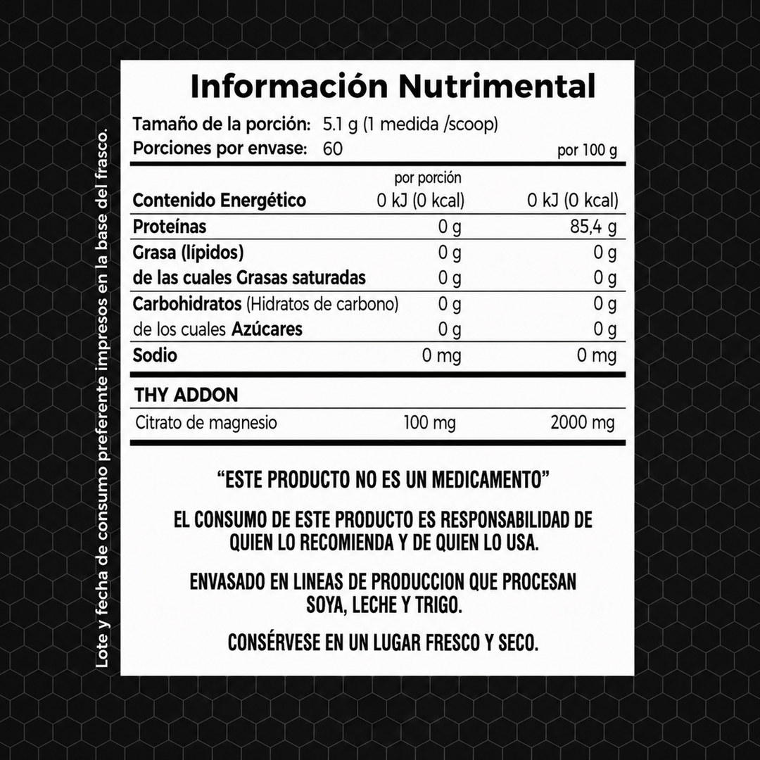 Proteína 4lbs | Creatina 60s